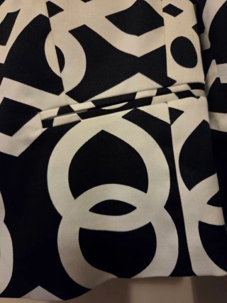 Giacca Benetton fantasia geometrica