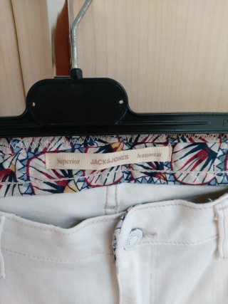 Jeans uomo bianchi tg 50