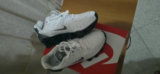 Nike Shox TL Uomo Bianco/Nero/Grigio Freddo