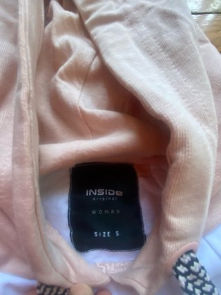 Sudadera corta bicolor