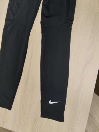 Mallas Nike Pro Negras XL niño 158-170