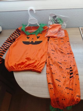 Disfraz calabaza bebé Halloween