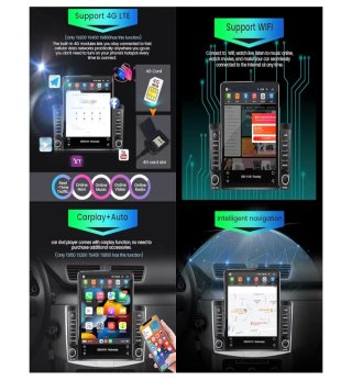Radio Android 12.0 2 Din 4G WiFi DSP