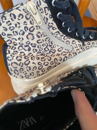 Botas Zara Animal Print