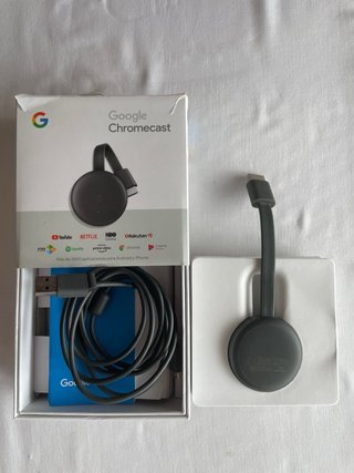 Google Chromecast 3ª Gen Caja Impecable
