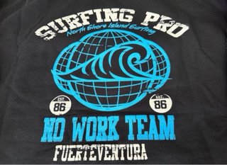 Sudadera No Work Team Azul muy oscuro Talla M