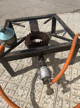 Hornillo quemador de gas