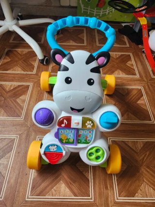Andador para bebé cebra Fisher-Price