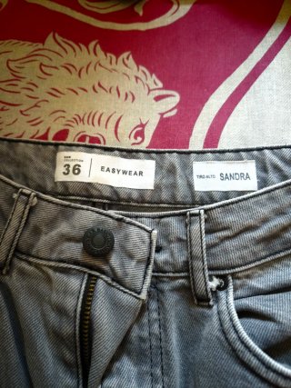 Pantalones vaqueros grises Easywear talla S
