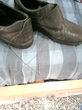 Zapatos Colegiales/Falleros Negros de piel