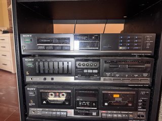 Set audio vintage Sony