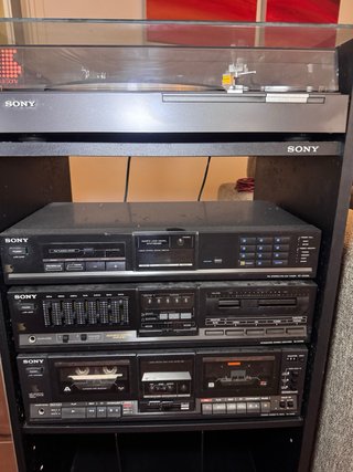 Set audio vintage Sony