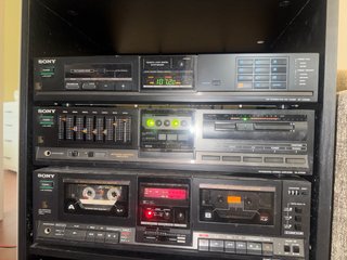Set audio vintage Sony