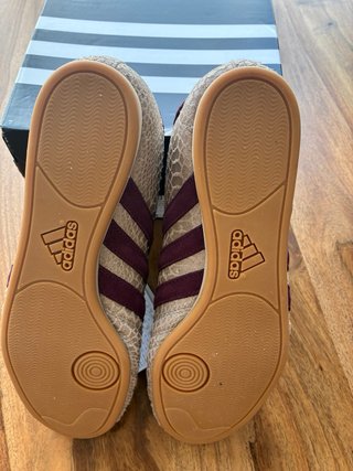 Adidas Taekwondo Beige y Granate