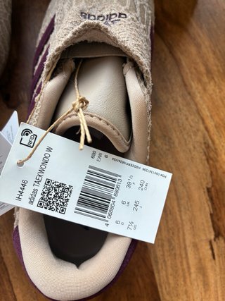 Adidas Taekwondo Beige y Granate