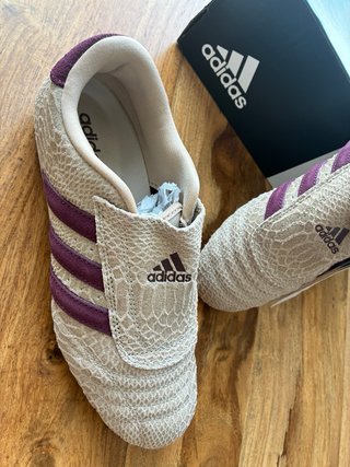 Adidas Taekwondo Beige y Granate