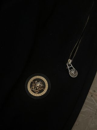 Pantaloni Versace neri