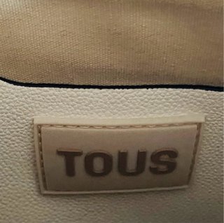 Bolso Tous Beige y Blanco