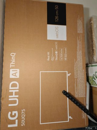 LG UHD 50UQ75 126 cm/50 ThinQ webOS