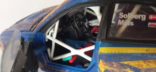 Subaru Impreza WRC 1:18 efecto barro
