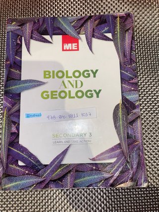 Biology and Geology Learn and Take action 3º ESO