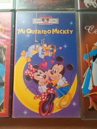 Lote 7 Cintas VHS Clásicos Disney y Más