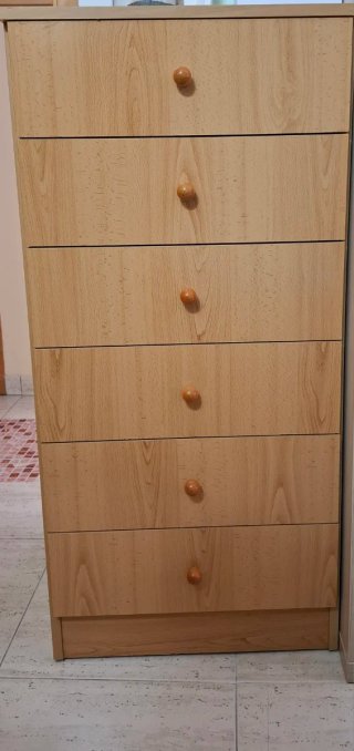 Sinfonier 6 cajones madera en buen estado