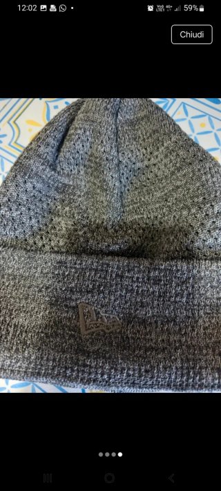 Cappello uomo lana Harley-Davidson grigio