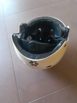 Casco Bici amarillento
