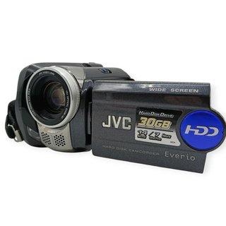 CAMARA JVC EVERIO HDD 30GB + CARGADOR + MANDO