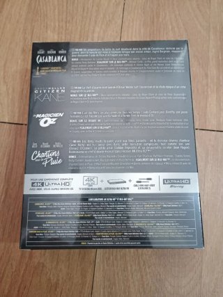 Pack 4K Ultra HD: Casablanca, Oz, Kane, Cantando