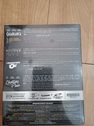 Pack 4K Ultra HD: Casablanca, Oz, Kane, Cantando