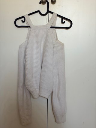 Jersey Crochet Hombros Descubiertos Talla Única