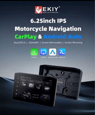 Pantalla Inteligente Moto 6.25 Carplay