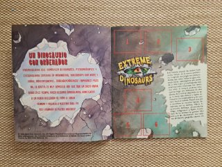 Álbum Cromos Panini Extreme Dinosaurs 1998