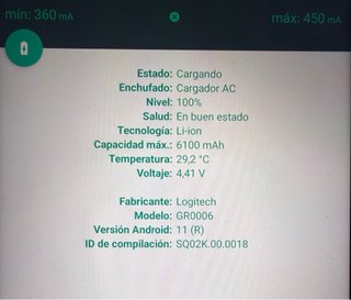 Logitech G Cloud + Caja, Cargador, Funda