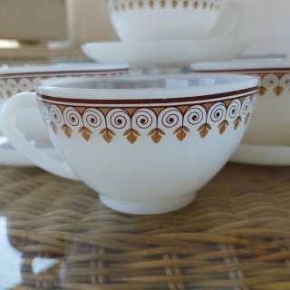 Juego desayuno Arcopal Alhambra, tamaño grande.