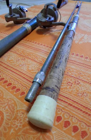 2 Carretes Karmann 41 Pesca Antiguos