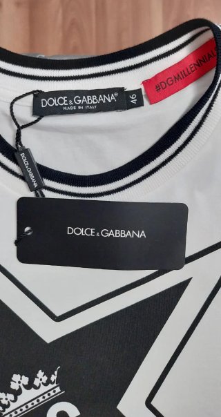 T-shirt Dolce & Gabbana DG Star Branca