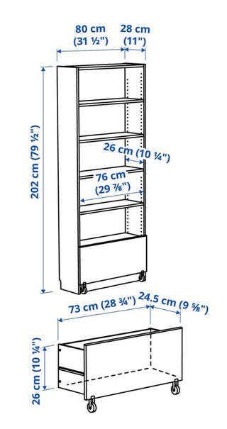 Estantería Billy Ikea Blanca