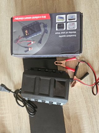 Cargador Inteligente Batería Coche/Moto