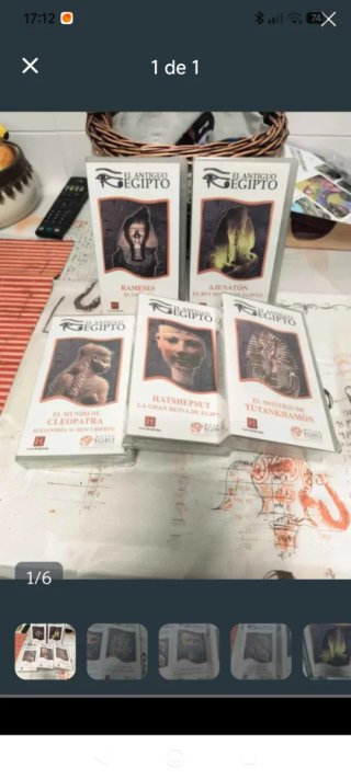 5 Cintas Documental Egipto Antiguo VHS