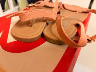 Sandalias Primark Verano Beige/Rosa