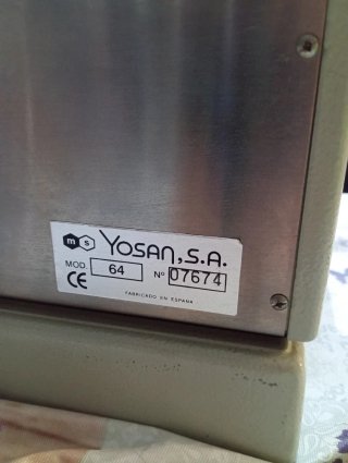 Encuadernadora/ Perforadora de espiral Yosan 64