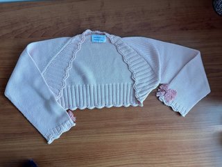 Chaqueta corta rosa Carmen Taberner niña 6 años