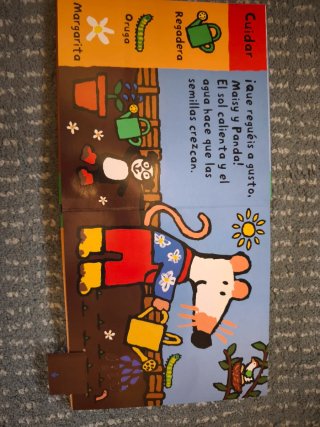 Maisy cultiva el jardin - libro infantil pop up