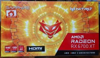 Sapphire Nitro RX 6700 XT Tarjeta Gráfica