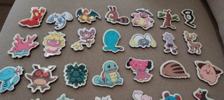 imanes vintage POKEMON