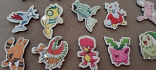 imanes vintage POKEMON