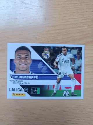 Cromo Mbappe 26/27 LaLiga Panini
